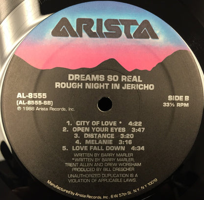 Dreams So Real - Rough Night In Jericho