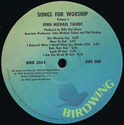 Songs For Worship Volume 1 - secondary