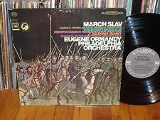 Mikhail Ivanovich Glinka, Pyotr Ilyich Tchaikovsky, Nikolai Rimsky-Korsakov, Mily Balakirev, Alexander Borodin, Eugene Ormandy, The Philadelphia Orchestra - March Slav