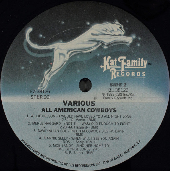 All American Cowboys - secondary