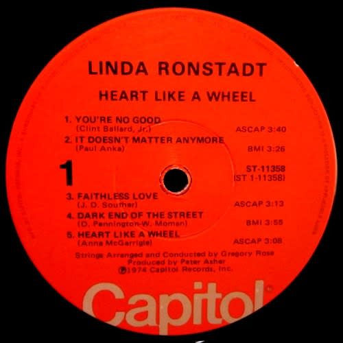 Heart Like A Wheel - secondary