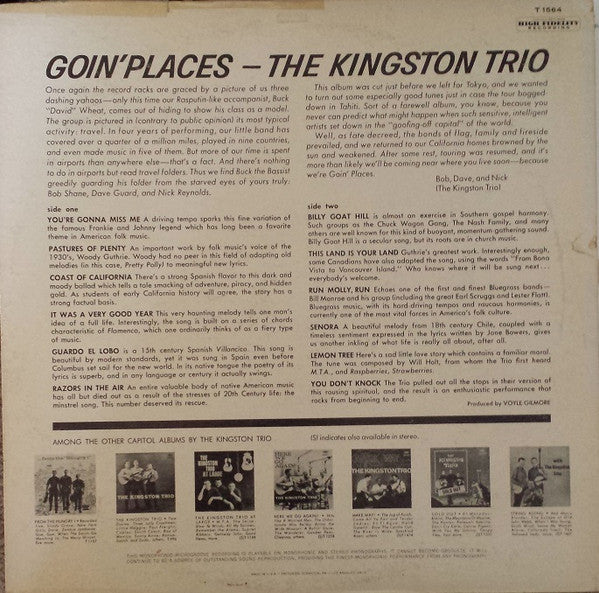 Kingston Trio - Goin' Places