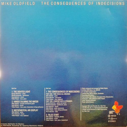 Mike Oldfield - The Consequences Of Indecisions