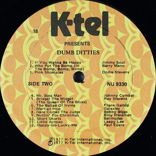 24 Greatest Dumb Ditties - secondary