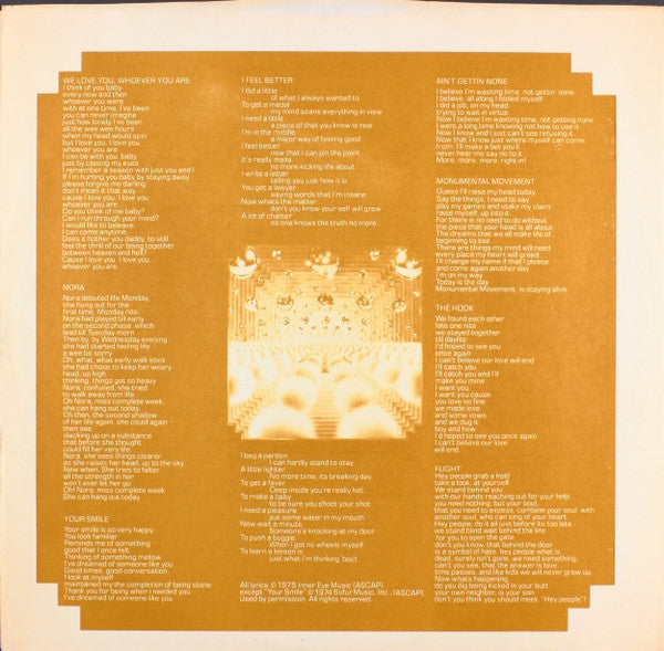 We Love You (Whoever You Are) - secondary