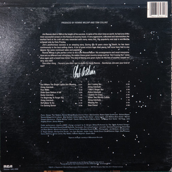 Out Where The Bright Lights Are Glowing - secondary