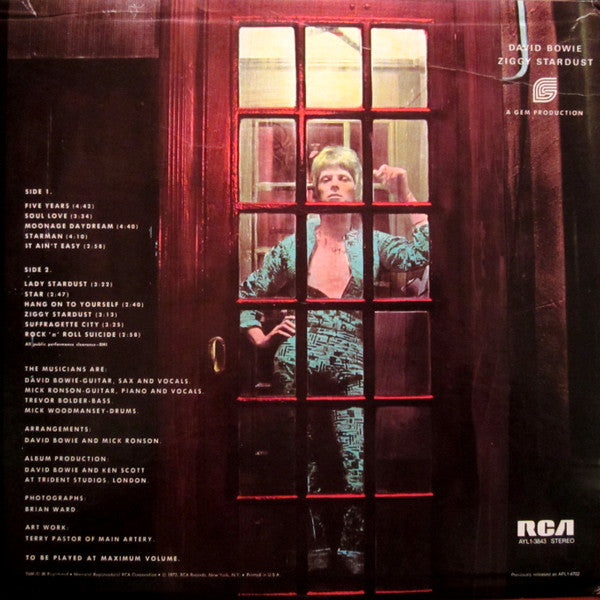 The Rise And Fall Of Ziggy Stardust And The Spiders From Mars - secondary