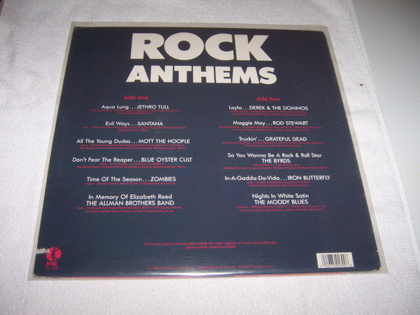 Rock Anthems - secondary