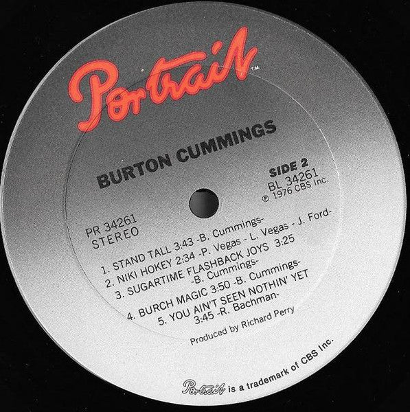 Burton Cummings - secondary