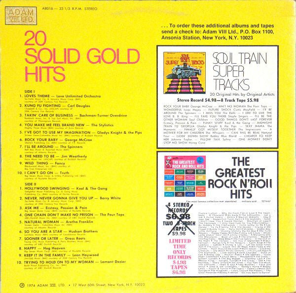 20 Solid Gold Hits - secondary