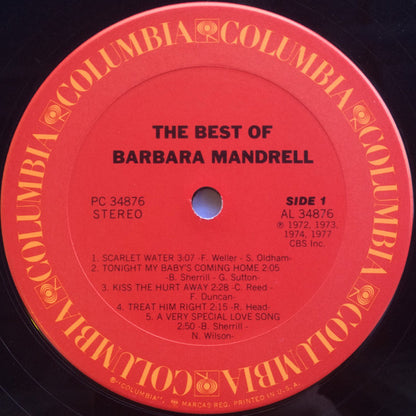 The Best Of Barbara Mandrell - secondary