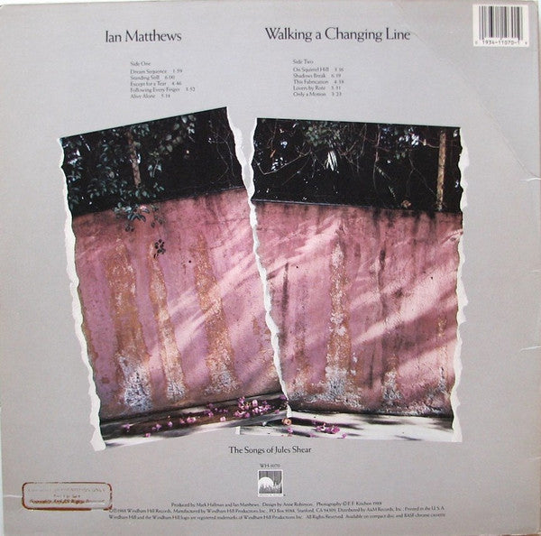 Walking A Changing Line - secondary