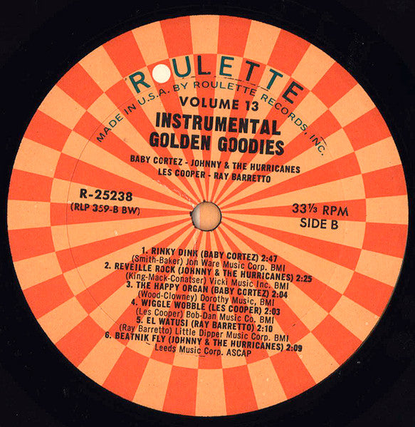 Instrumental Golden Goodies - Vol. 13 - secondary