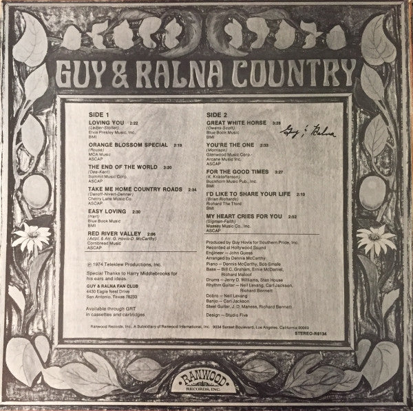 Guy & Ralna - Guy & Ralna Country