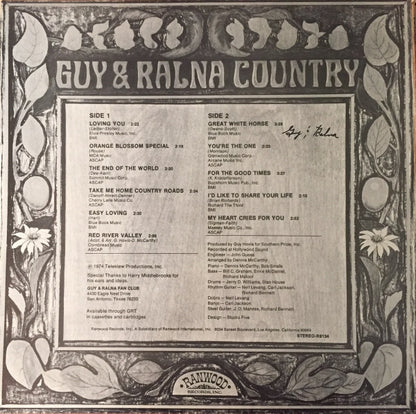 Guy & Ralna - Guy & Ralna Country