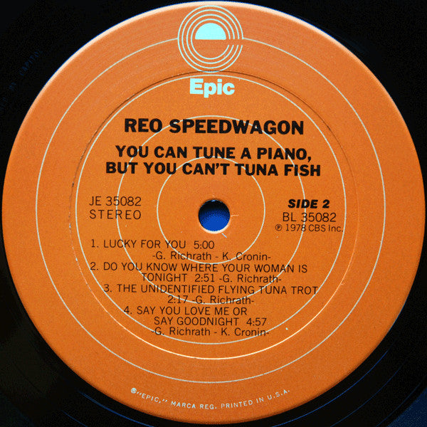 You Can Tune A Piano, But You Can't Tuna Fish - secondary
