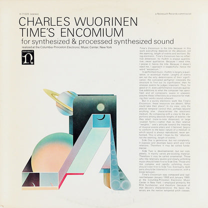 Time's Encomium (For Synthesized & Processed Synthesized Sound) - primary