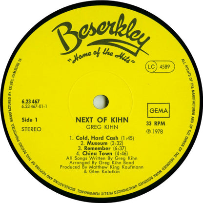 Next Of Kihn - secondary