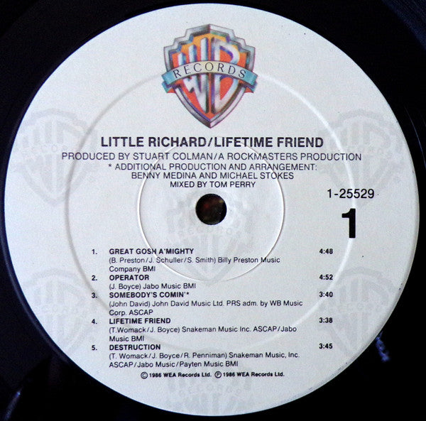 Little Richard - Lifetime Friend