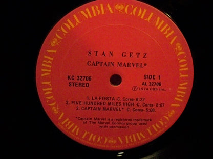 Stan Getz - Captain Marvel
