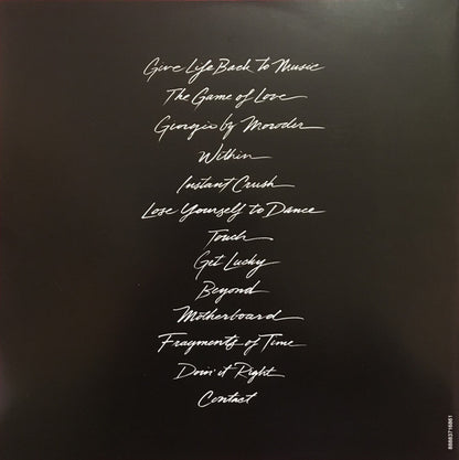 Random Access Memories - secondary