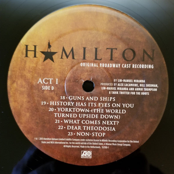 Hamilton: An American Musical (Original Broadway Cast Recording) - secondary
