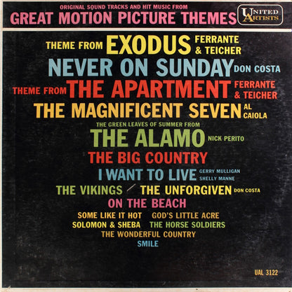 Various - Original Sound Tracks And Hit Music From Great Motion Picture Themes