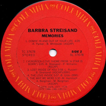 Memories - secondary