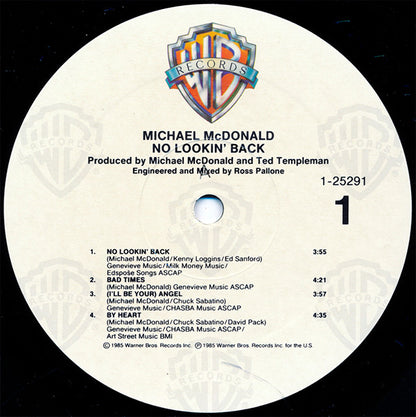 Michael McDonald - No Lookin' Back