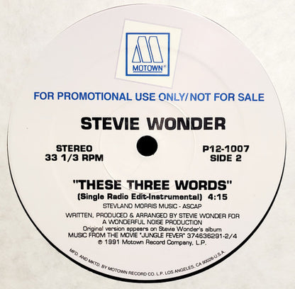 These Three Words - secondary