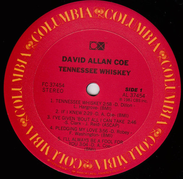 Tennessee Whiskey - secondary