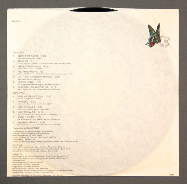 Whales And Nightingales - secondary