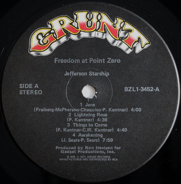 Freedom At Point Zero - secondary