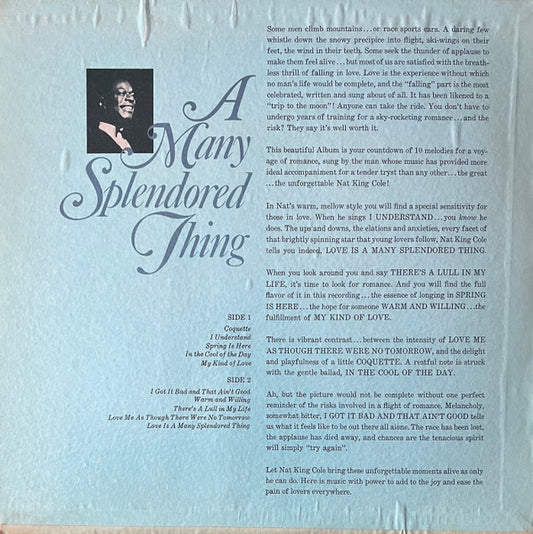 A Many Splendored Thing - secondary