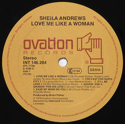 Sheila Andrews - Love Me Like A Woman
