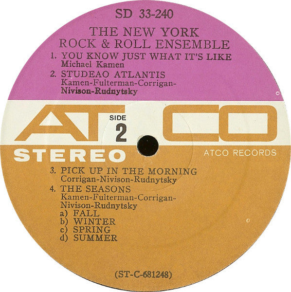 The New York Rock & Roll Ensemble - secondary