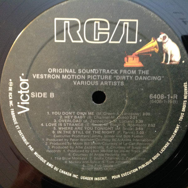 Original Soundtrack From The Vestron Motion Picture - Dirty Dancing - secondary