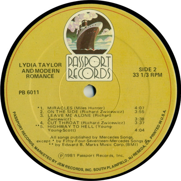 The Lydia Taylor Band - The Lydia Taylor Band