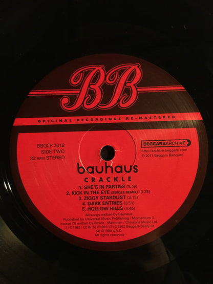Best Of Bauhaus | Crackle  - secondary