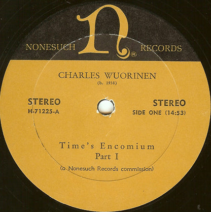 Time's Encomium (For Synthesized & Processed Synthesized Sound) - secondary