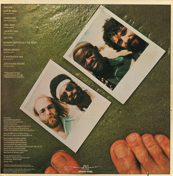 Sea Level - secondary