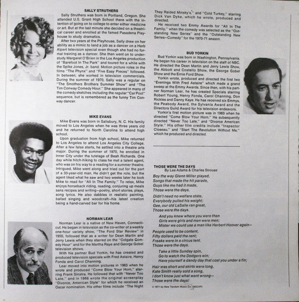 All In The Family - secondary