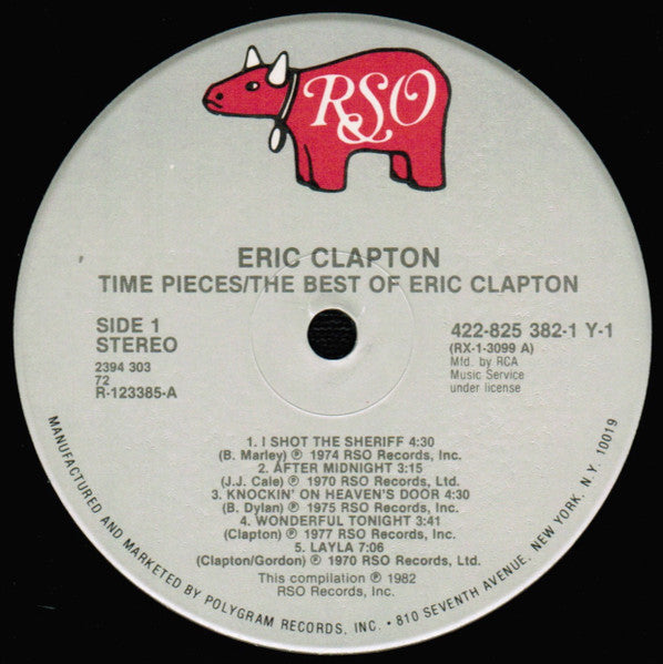 Time Pieces - The Best Of Eric Clapton - secondary