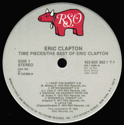 Time Pieces - The Best Of Eric Clapton - secondary