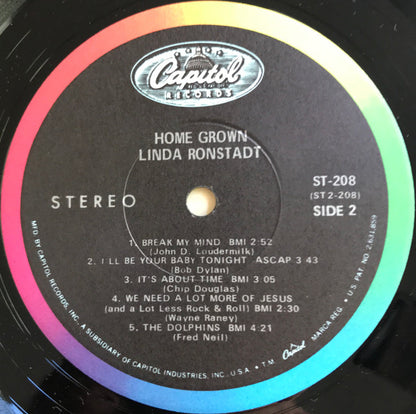 Linda Ronstadt - Hand Sown... Home Grown
