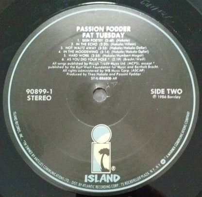 Passion Fodder - Fat Tuesday