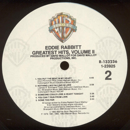 Greatest Hits, Volume II - secondary