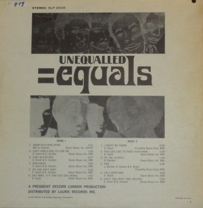 Unequalled = Equals - secondary