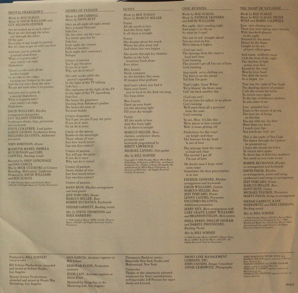 Boz Scaggs - Other Roads