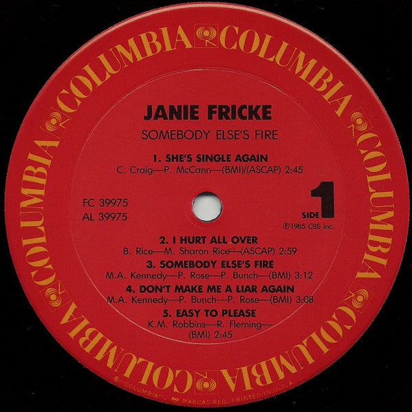 Somebody Else's Fire - secondary